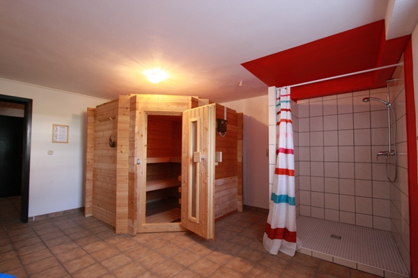 sauna en fitness in het vakantiehuis